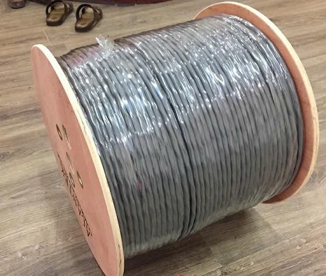 Dây cáp mạng cao cấp Alantek cat6 FTP 23AWG  bọc bạc chống nhiễu  PN: 301-60F8LG-03GY siêu bền mầu xám